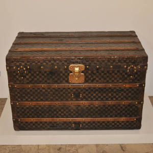 Vignette malle Damier
